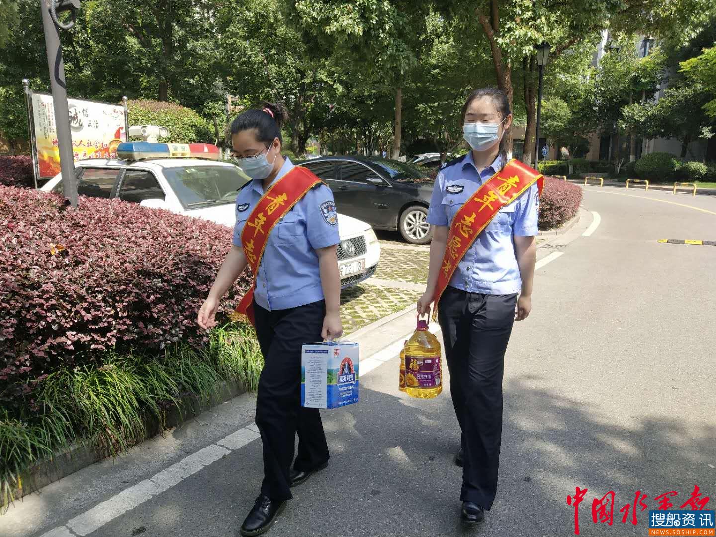 文明创建在行动，长航芜湖公安开展帮扶慰问活动