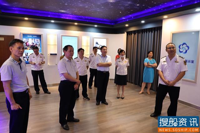 广东省海员工会主席调研广州海测绘劳模工作室创建