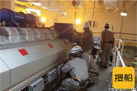 沪东中华总装部门完成2型船关键生产节点