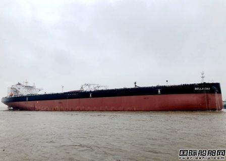 新时代造船67#158000吨油船试航归来