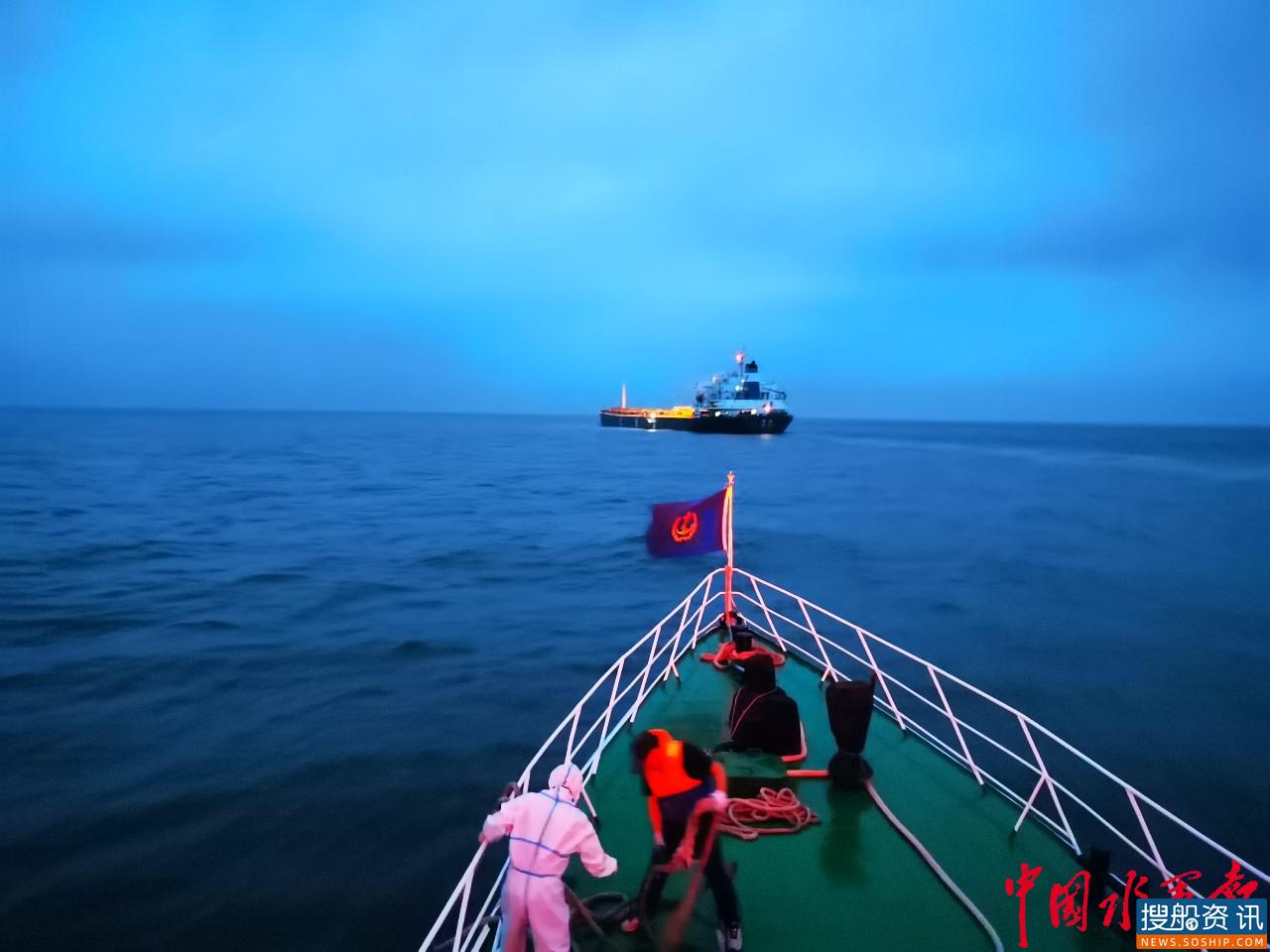 温州海事局夜间紧急救助1名全身严重烫伤船员