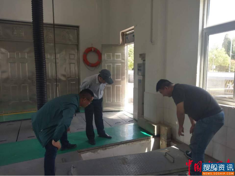 解台船闸奏响防汛“集结号”