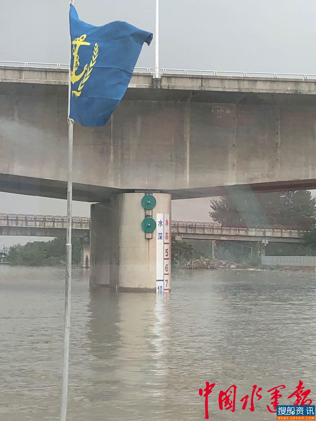 京杭运河六圩段超最高通航水位,交通海事实施临时禁限航管控
