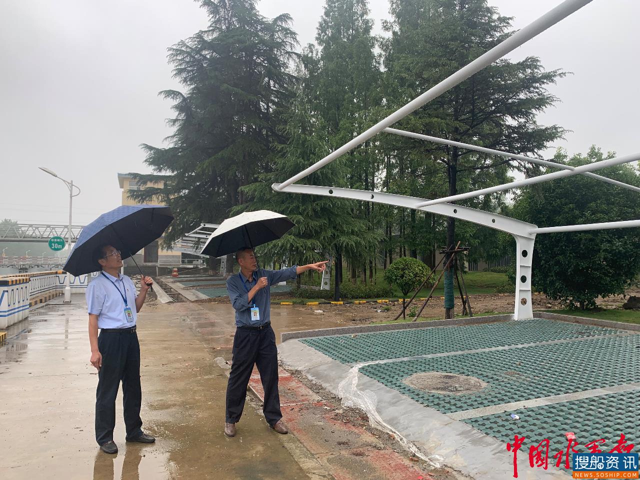 风险隐患再排查 刘老涧船闸全力打好防汛“主动仗”