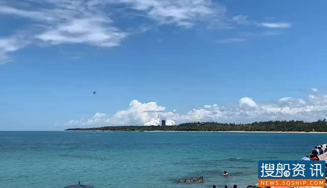 清澜海事圆满完成长征五号遥四运载火箭发射水上安全保障