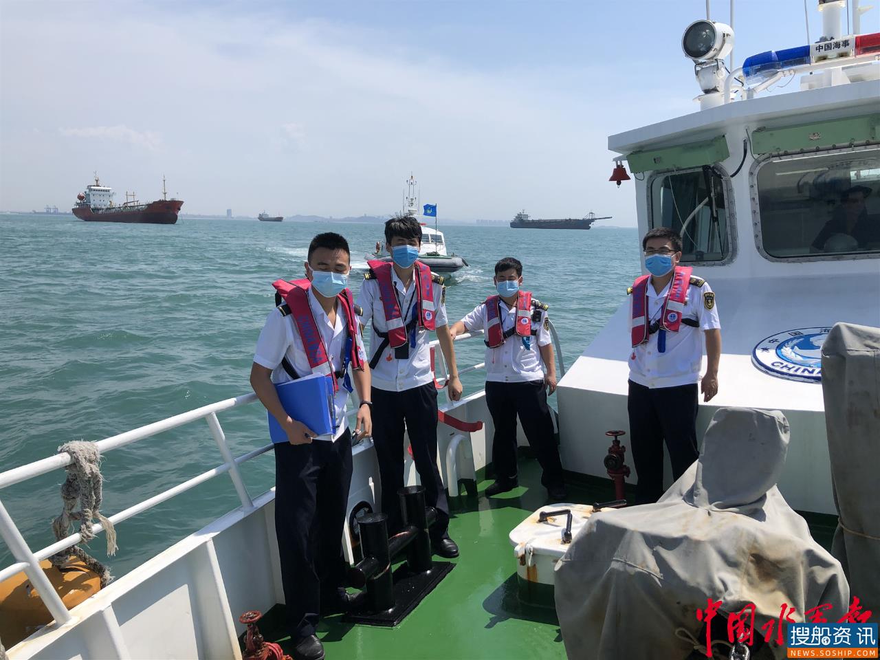 湄洲湾南北两岸海事部门开展联合整治水上无线电违法行为