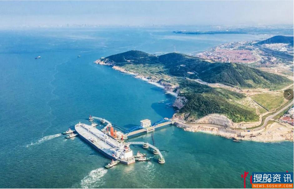 山东港口烟台港原油混兑业务突破百万大关