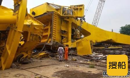 11人死亡！印度船厂巨型起重机突然倒塌