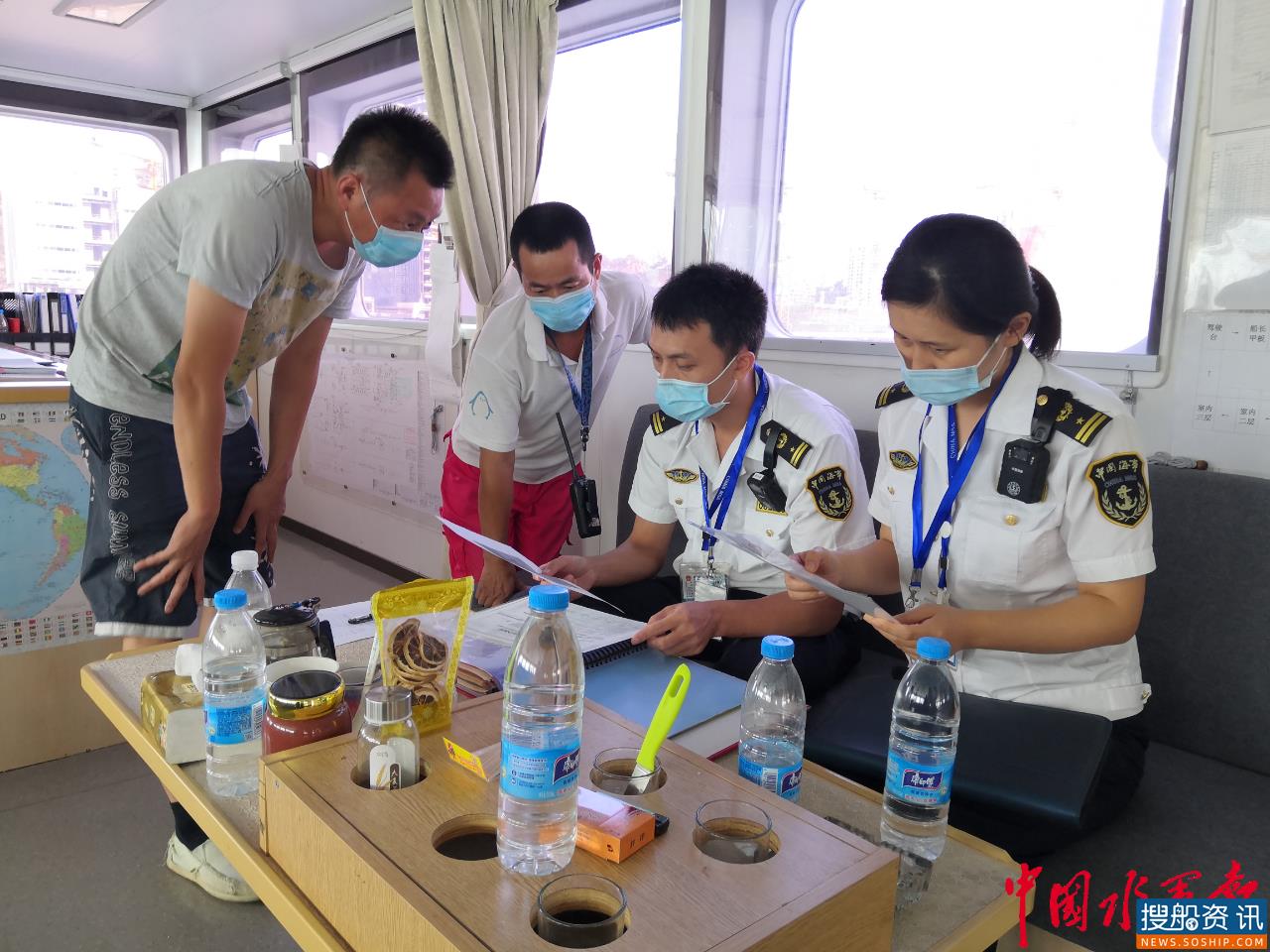 厦门鹭江海事处开展辖区首例“双随机、一公开”执法检查