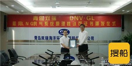 青岛双瑞自主研发FGSS获得DNV GL原理认证