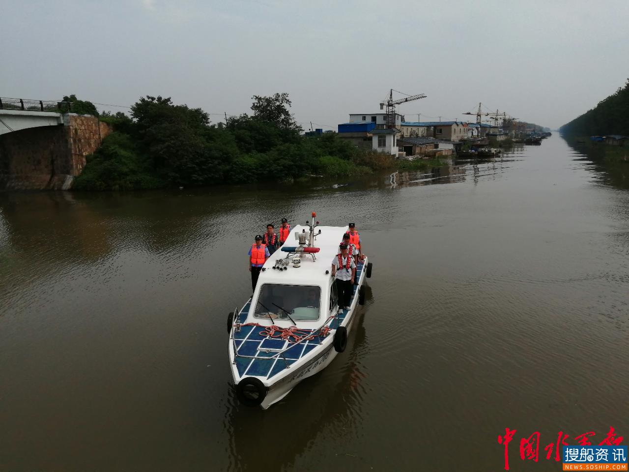 宝应海事：联合执法强威慑，“拉网”排查保安全
