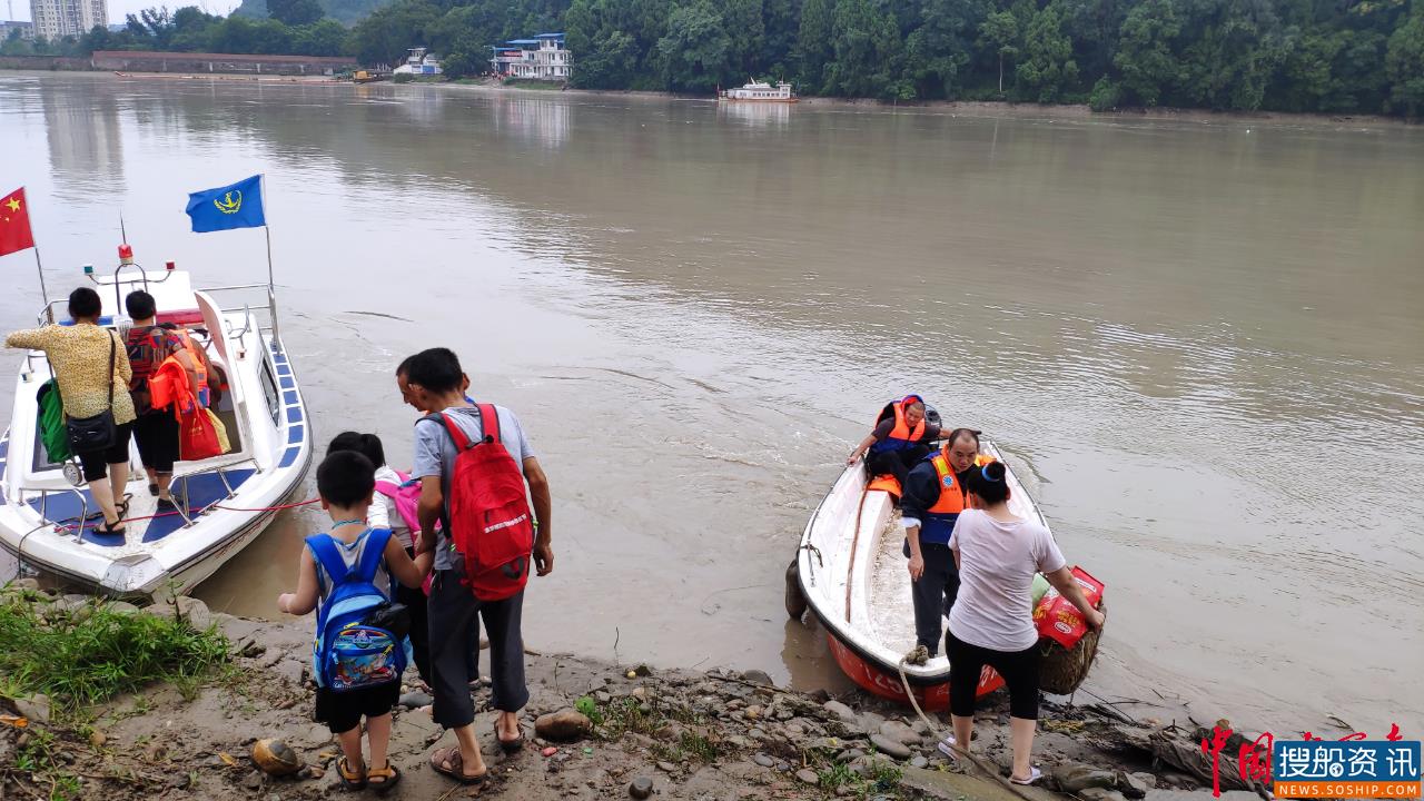 战洪峰 | 射洪地方海事安全转移金华坝受困群众33人