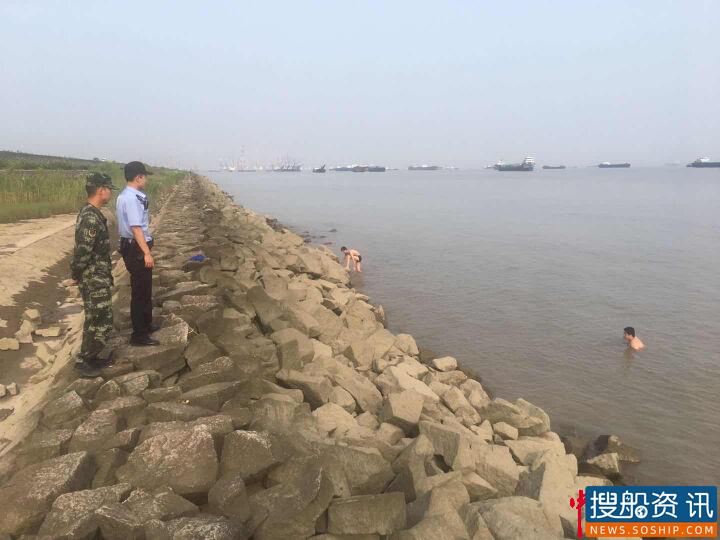 “警”防溺水,长航南通公安筑牢沿江防护网