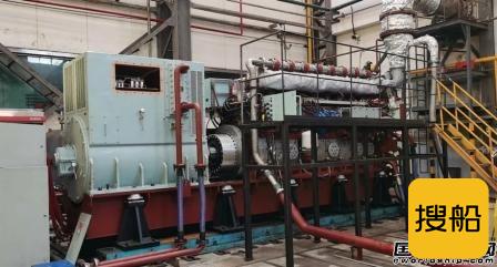 陕柴重工首台8M23G天然气发电机组首次动车成功