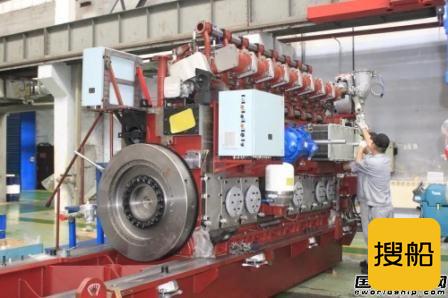 陕柴重工首台8M23G天然气发电机组首次动车成功