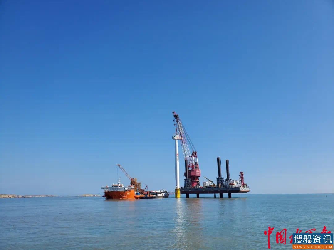莆田海事安全保障南日海上风电I期400MW项目A区主体工程顺利完工