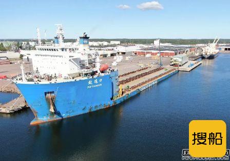 中远海运特运交付全球最大油气项目TCO项目最后一船模块
