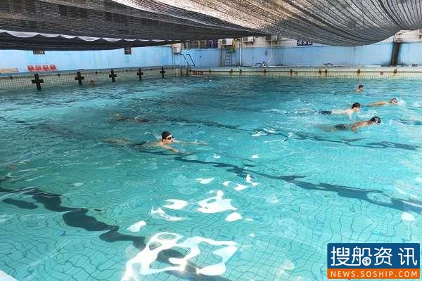 长航公安铜陵派出所开展游泳技能训练练兵