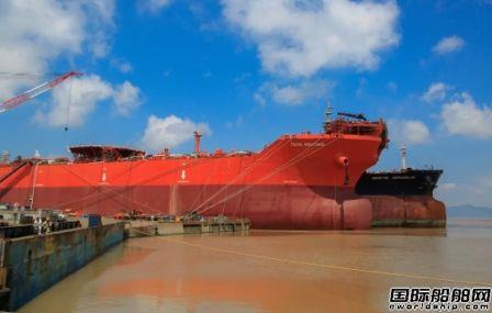舟山中远海运重工两型船完成多个关键生产节点