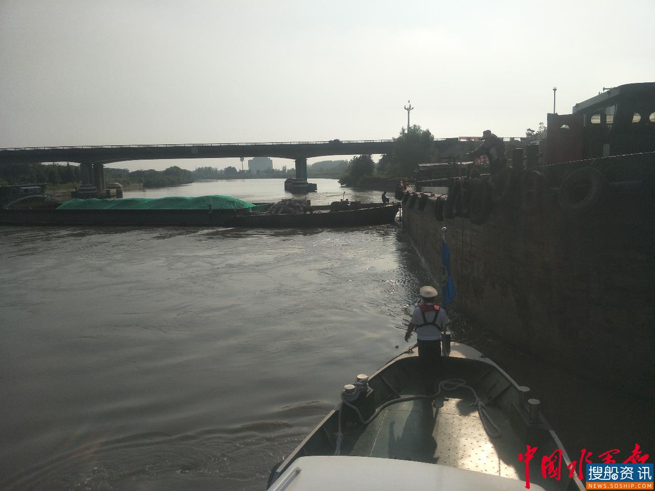 战高温！船舶搁浅 涟水海事部门成功排险挽回经济损失百万元