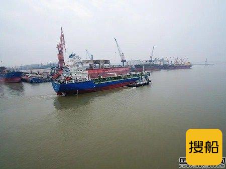 江苏海通一艘12800吨成品油船顺利交付