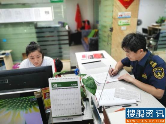黄石港区海事处积极推进党员干部下沉社区工作