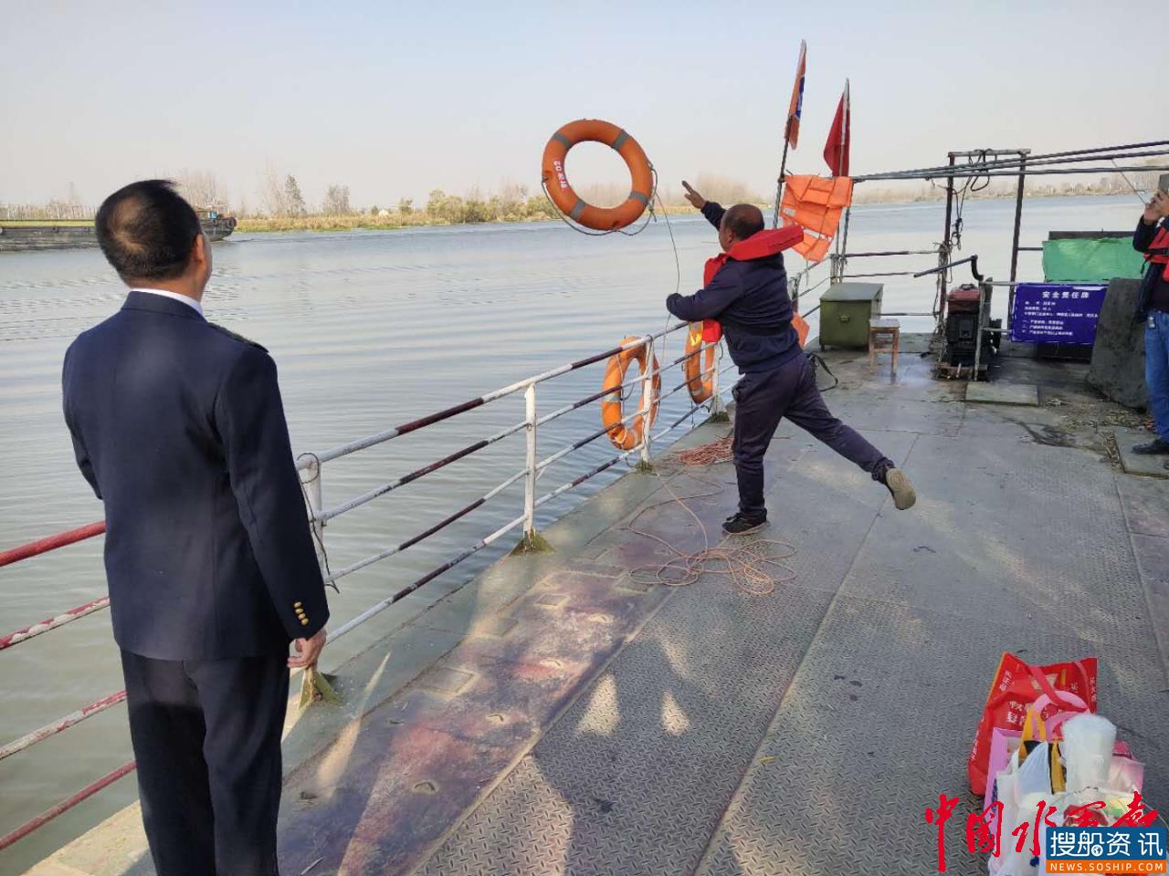 盐城乡镇渡口标准化达标率提前实现100%