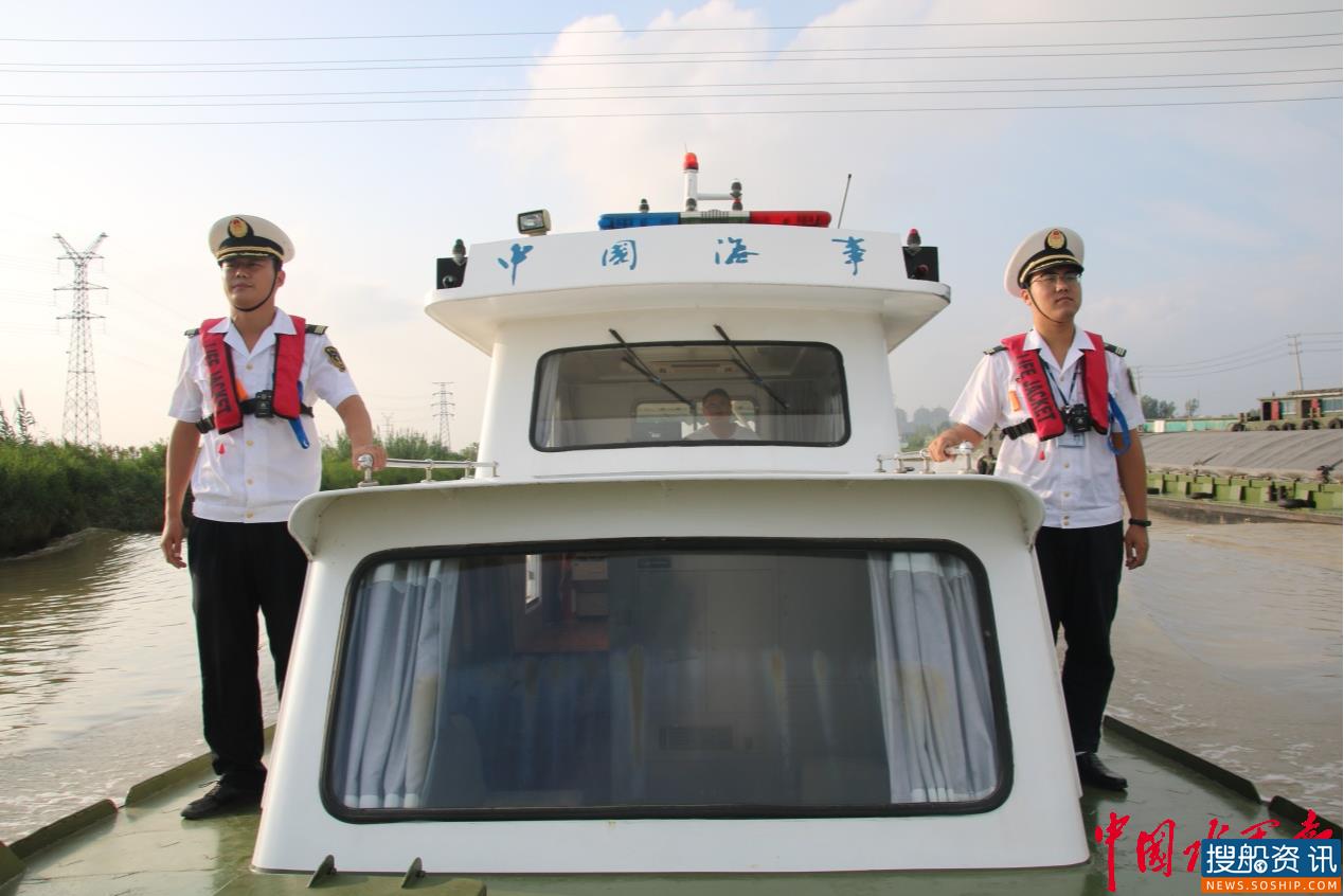 响水县地方海事处开展重点水域巡航检查