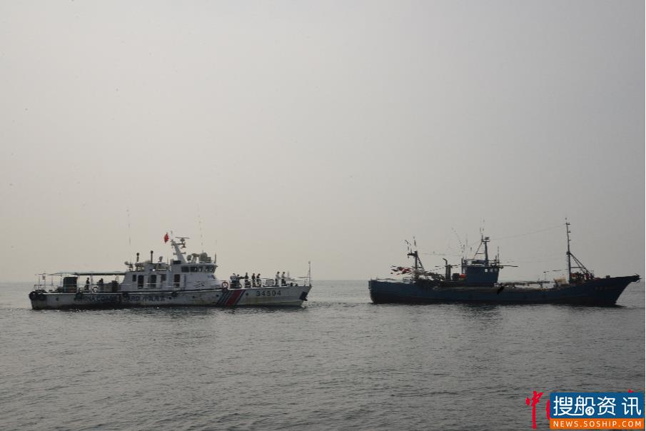 开海首日 青岛海事联合多部门开展海上安全生产联合执法行动