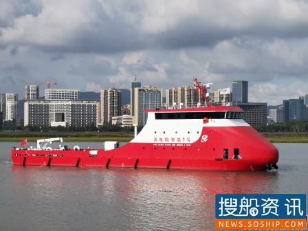 中国电科海电院打造首艘智能船舶完成试航,
