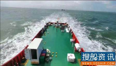 中国电科海电院打造首艘智能船舶完成试航,