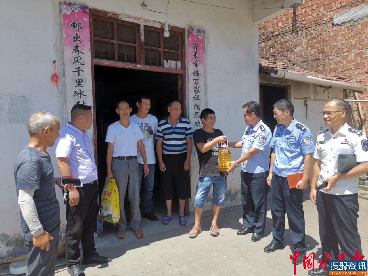  长航公安武汉分局开展涉渔百日走访 定点结对帮扶困难渔民