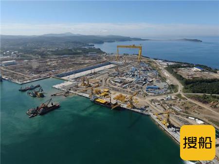 红星造船厂485米长新干船坞将完工