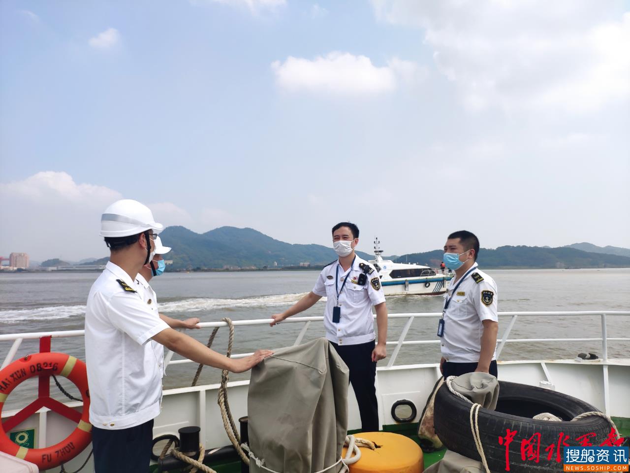 福州航标处联合海事渔业部门开展巡航执法行动