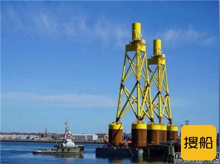 广东中远海运重工揽获12套海上风电项目导管架订单