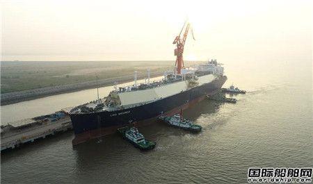 沪东中华YAMAL LNG 4号船开始气体试航