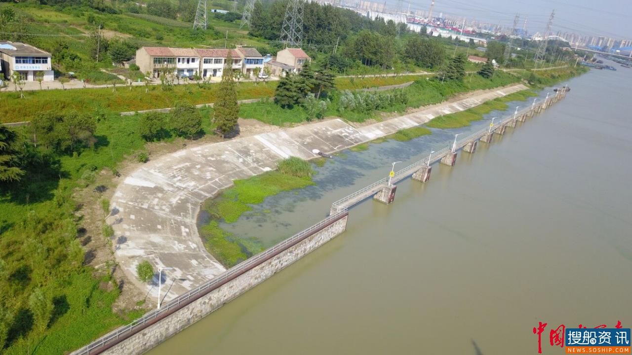 淮阴船闸以高效整修工程推进绿色航道建设