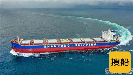 扬州中远海运重工第三艘8.12万吨散货船命名