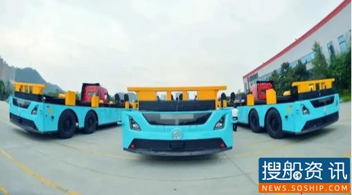 首批5G无人驾驶集卡正式交付