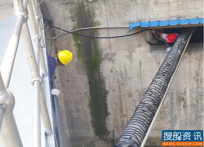 泗阳船闸电气改造助力船舶过闸服务升级