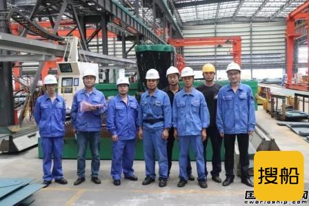 广船国际首台薄板切割机投产剑指豪华客滚船