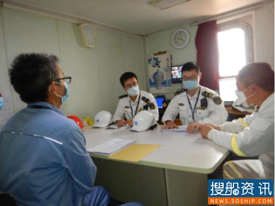 金山海事局联合码头、船舶 开创“两节”前水上交通安全新局面