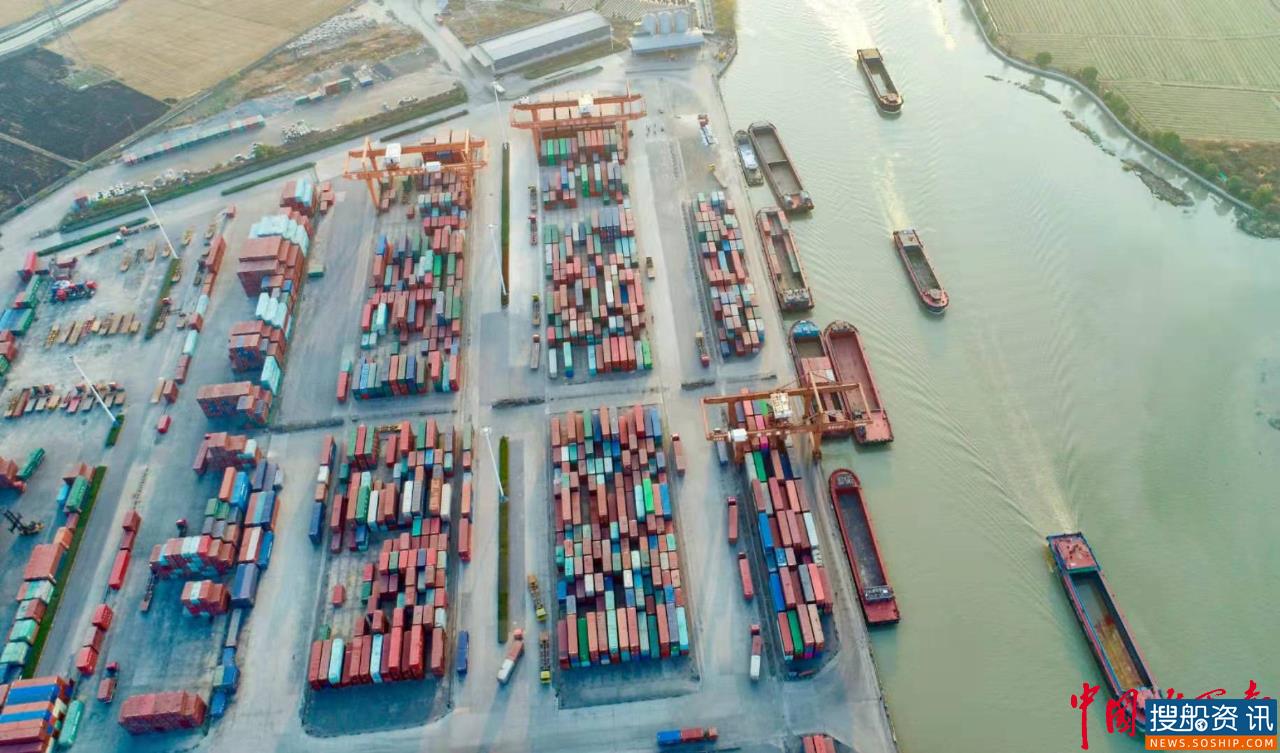嘉兴“海河联运枢纽”基础设施建设稳步推进