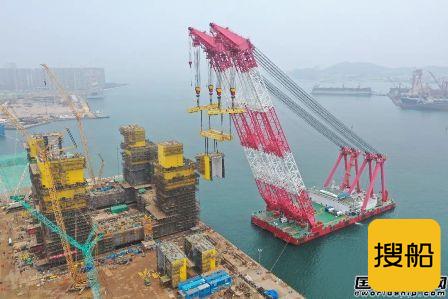 全球首个!海油工程完成万吨级半潜式储油平台船体建造
