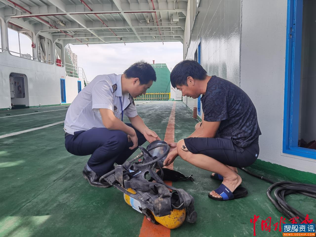 宁波63艘客渡运船舶集中“体检”完成