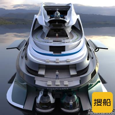 船舶设计也疯狂！巨型“天鹅”游艇“鹅头”居然是艘船