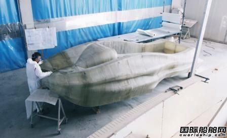全球首艘3D打印玻璃纤维船亮相,