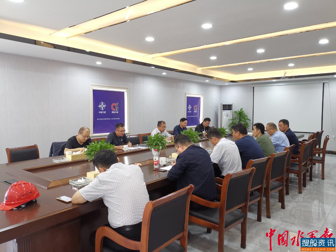 海宁市交通运输局局长朱炯到京杭运河二通道海宁段检查指导工作