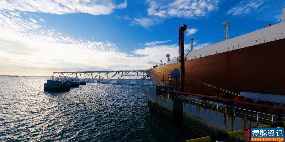 湄洲湾港创造LNG船接船记录