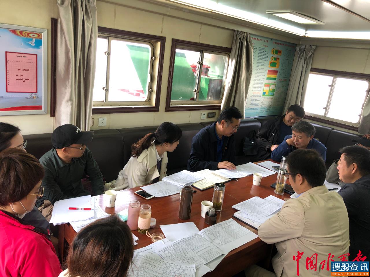 航标保养亮航路 现场办公强“三基” ——南京航道处统筹兼顾强化基础管理